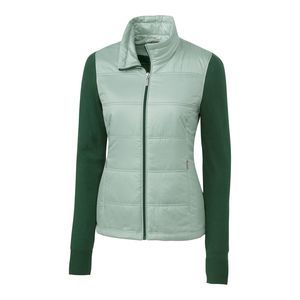 NWT Cutter & Buck Hunter Womens Cora Quilted Sweater Jacket